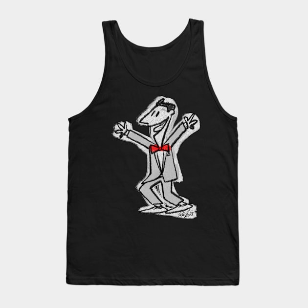 PeeWee Herman Tank Top by CrankyUnicorn